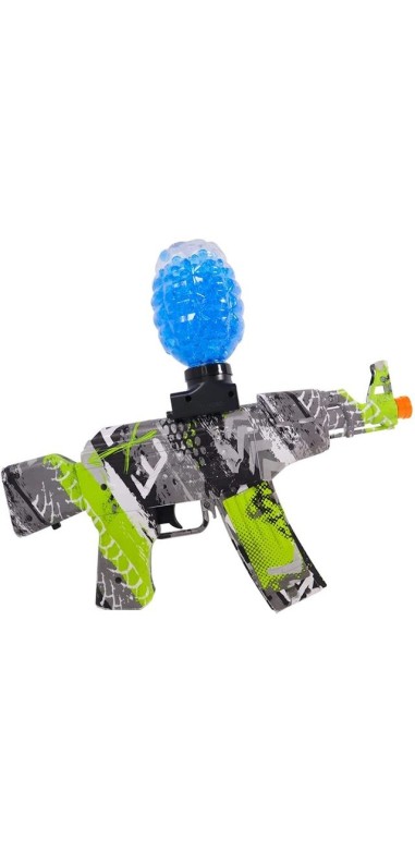 AK47 Electric Toy Rifle Shoots Gel Ball Blaster Splatter for Children and Adults