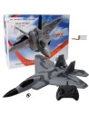 Aereo Telecomandato jet F22 SU-35 da caccia Fighter drone materiale resistente per Bambini