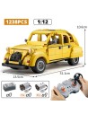 Remote Controlled Car Retro Classic Building Blocks Toys for Kids Adult